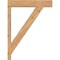 Ekena Millwork Traditional Block Smooth Outlooker, Western Red Cedar, 5 1/2"W x 24"D x 32"H OUT06X24X32TRA05SWR - alternate 2